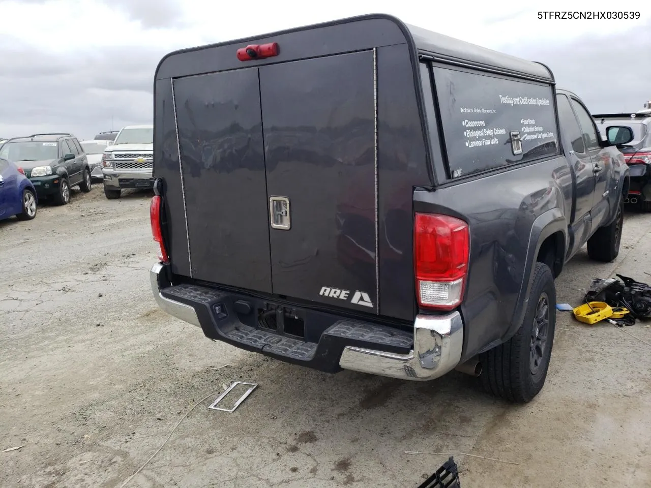 5TFRZ5CN2HX030539 2017 Toyota Tacoma Access Cab