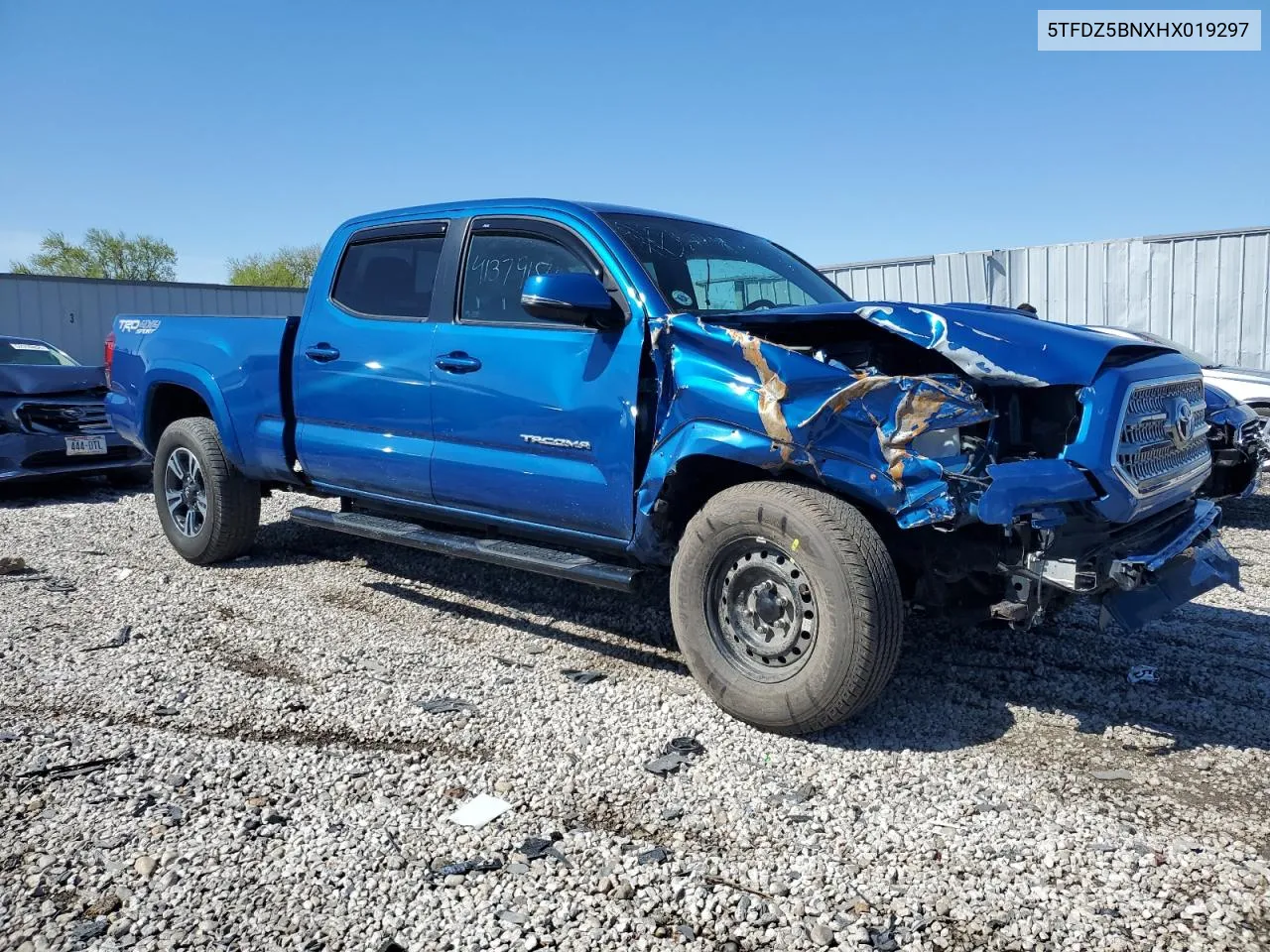 5TFDZ5BNXHX019297 2017 Toyota Tacoma Double Cab