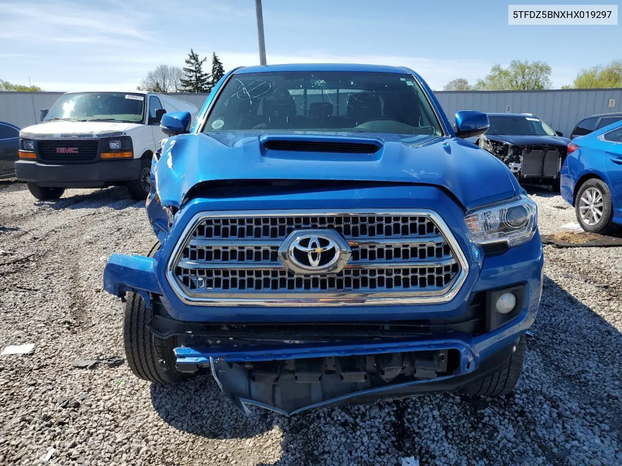 5TFDZ5BNXHX019297 2017 Toyota Tacoma Double Cab