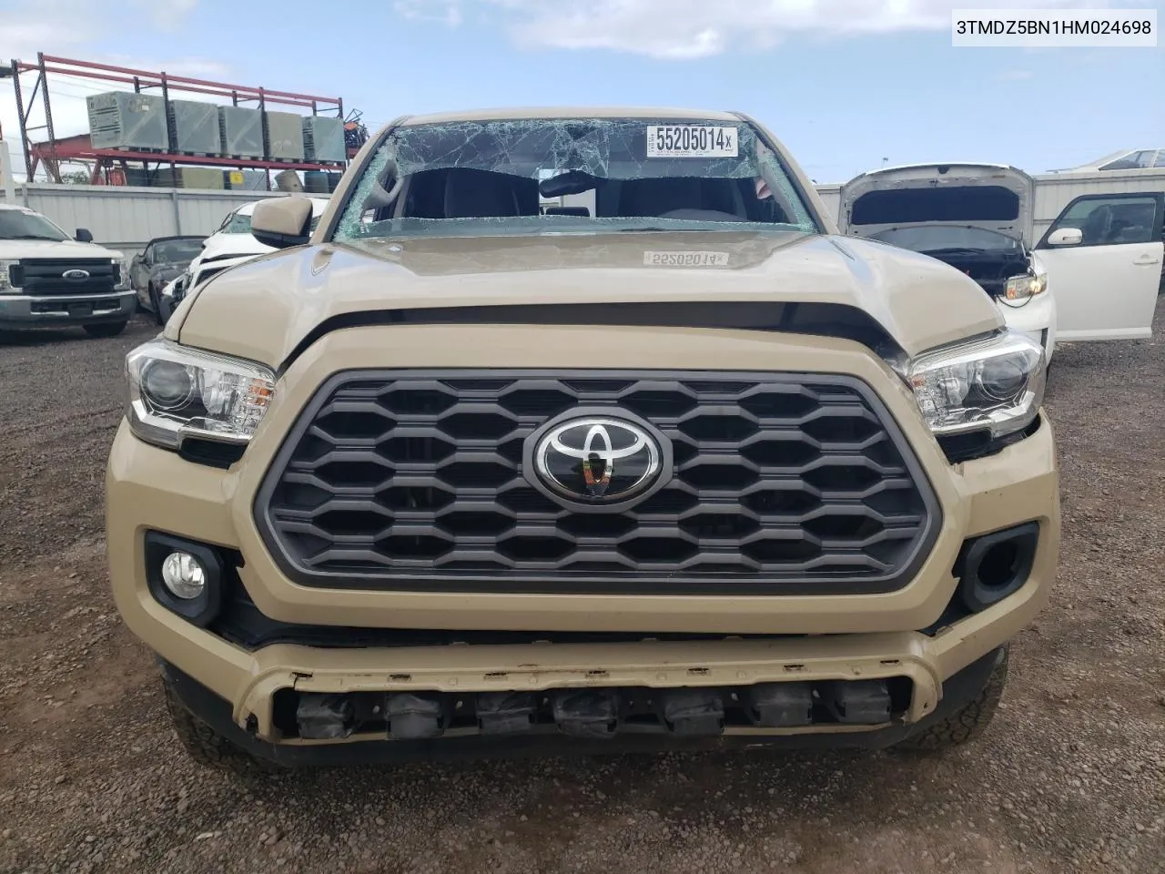 2017 Toyota Tacoma Double Cab VIN: 3TMDZ5BN1HM024698 Lot: 55205014