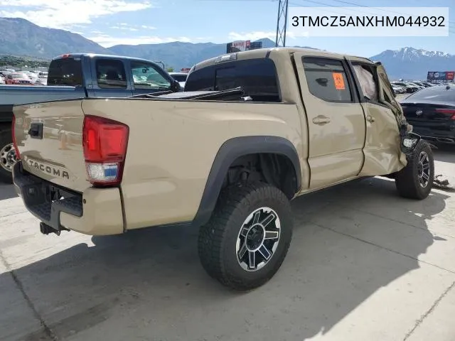 3TMCZ5ANXHM044932 2017 Toyota Tacoma Double Cab