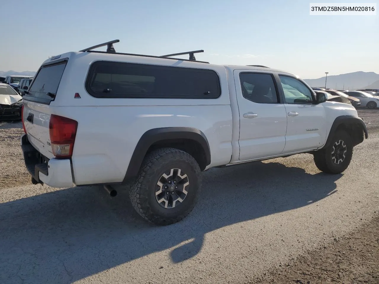 2017 Toyota Tacoma Double Cab VIN: 3TMDZ5BN5HM020816 Lot: 61195844