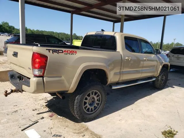 2017 Toyota Tacoma Double Cab VIN: 3TMDZ5BN5HM021061 Lot: 61998574