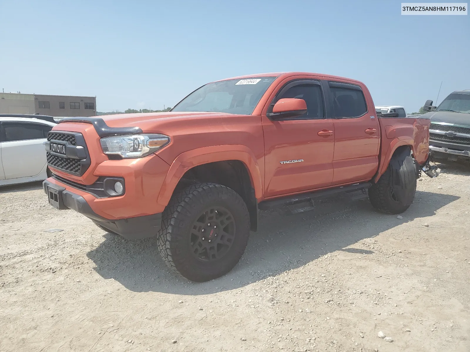 2017 Toyota Tacoma Double Cab VIN: 3TMCZ5AN8HM117196 Lot: 62316644