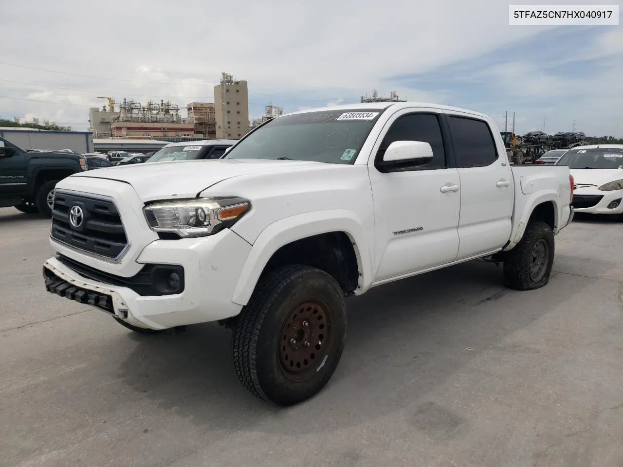 2017 Toyota Tacoma Double Cab VIN: 5TFAZ5CN7HX040917 Lot: 63505534