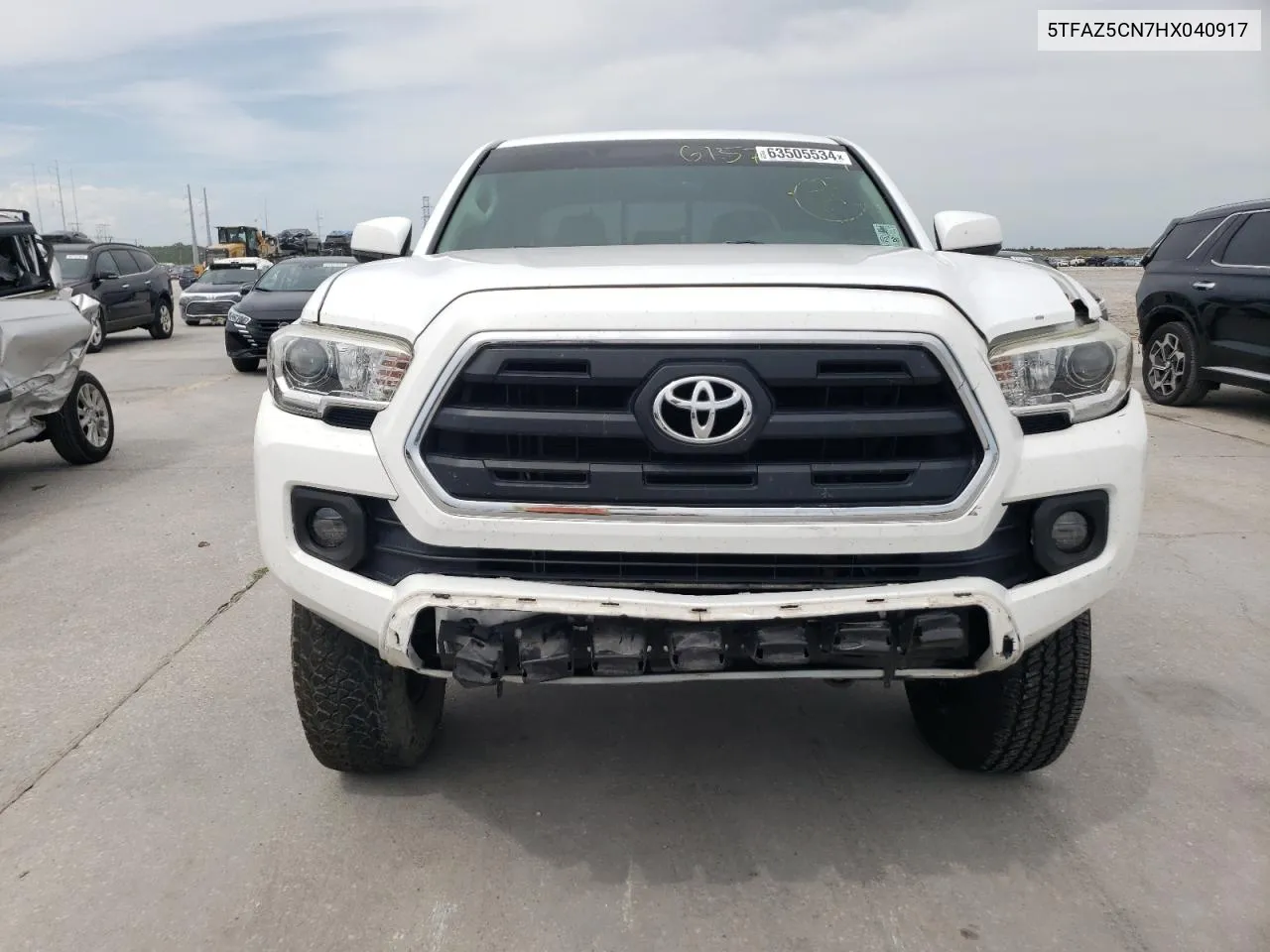 2017 Toyota Tacoma Double Cab VIN: 5TFAZ5CN7HX040917 Lot: 63505534