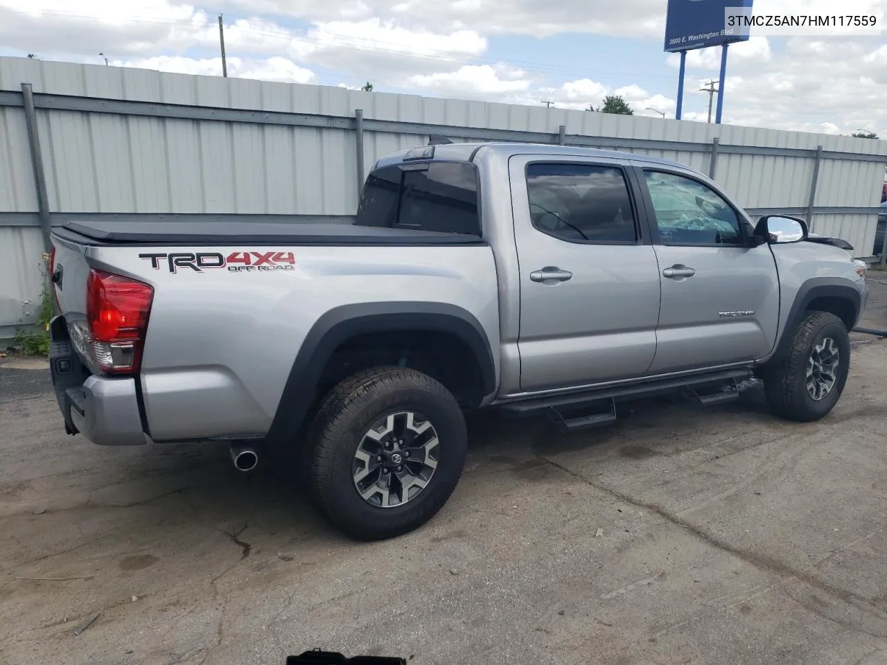 2017 Toyota Tacoma Double Cab VIN: 3TMCZ5AN7HM117559 Lot: 63609034