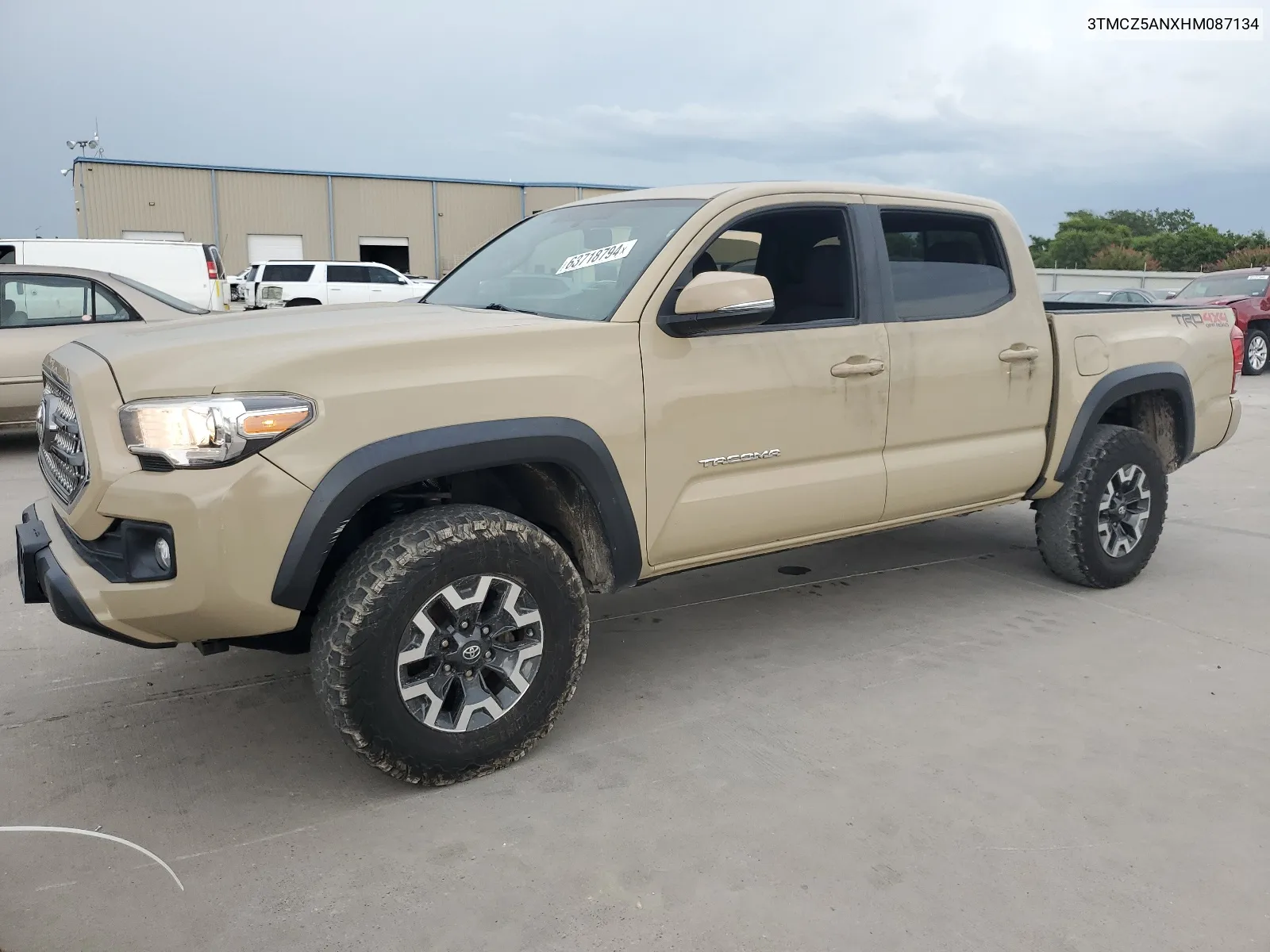 3TMCZ5ANXHM087134 2017 Toyota Tacoma Double Cab