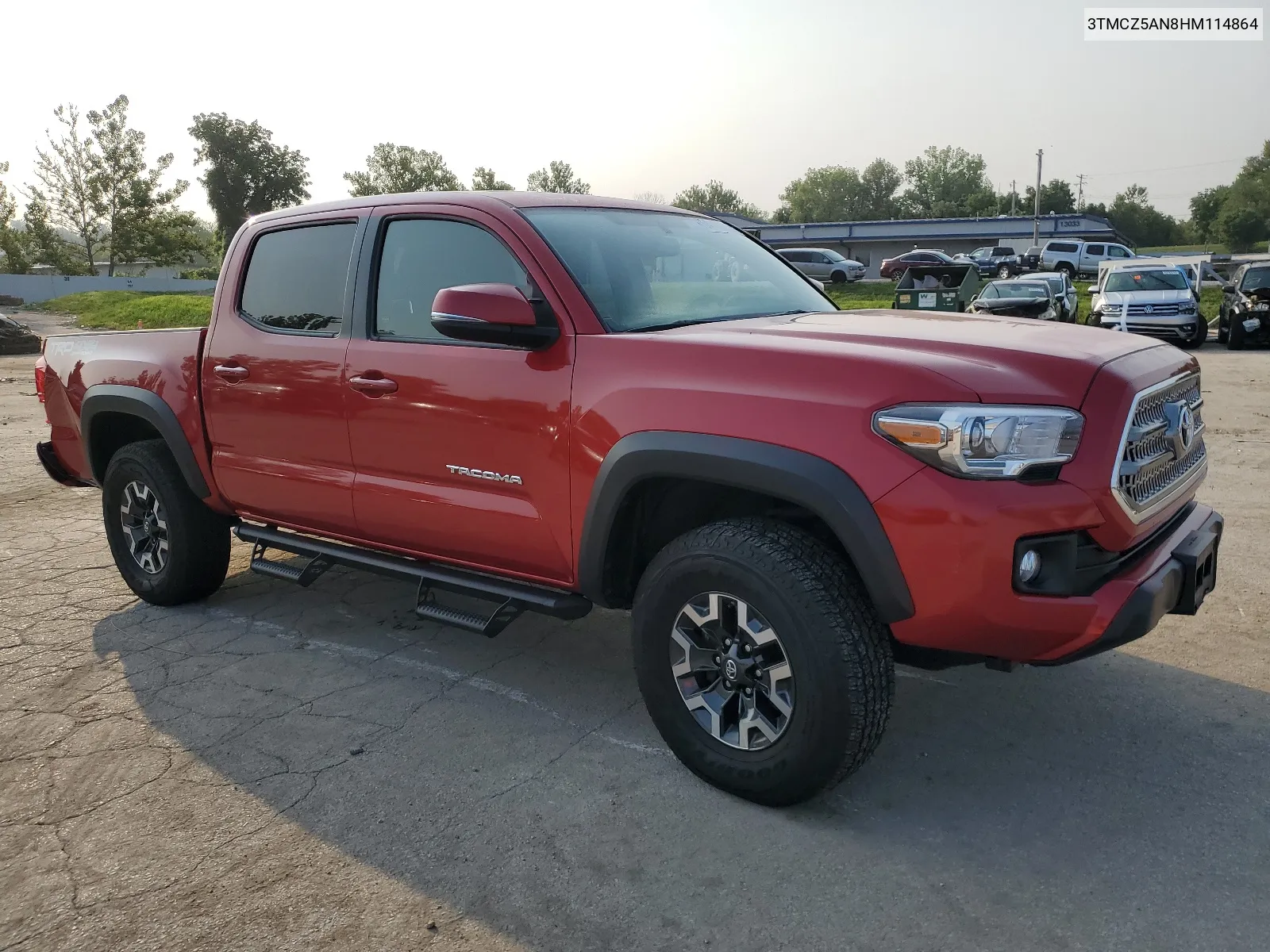 2017 Toyota Tacoma Double Cab VIN: 3TMCZ5AN8HM114864 Lot: 64158174