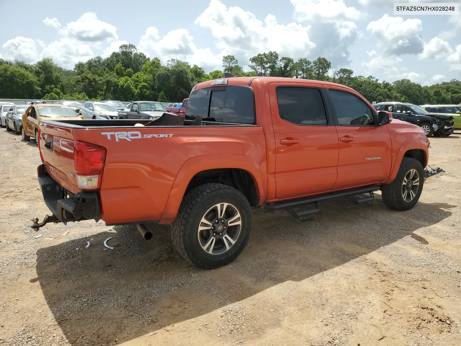 2017 Toyota Tacoma Double Cab VIN: 5TFAZ5CN7HX028248 Lot: 64274794