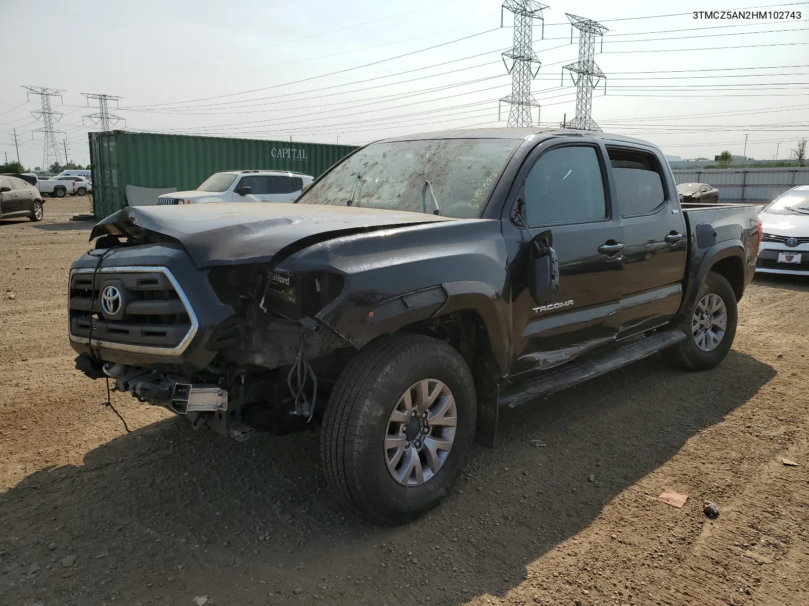 2017 Toyota Tacoma Double Cab VIN: 3TMCZ5AN2HM102743 Lot: 64947734