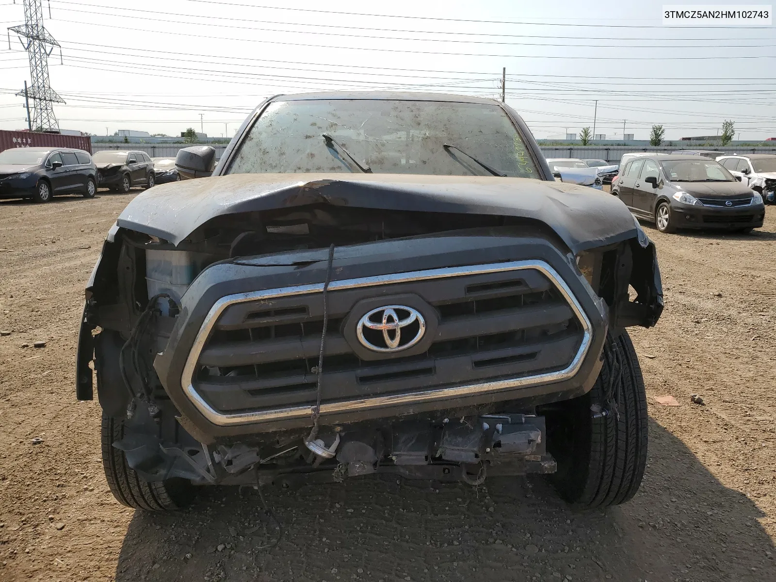 2017 Toyota Tacoma Double Cab VIN: 3TMCZ5AN2HM102743 Lot: 64947734