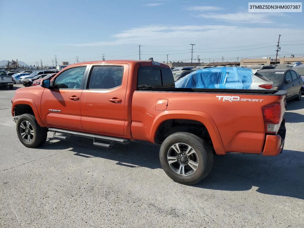 2017 Toyota Tacoma Trd Sport VIN: 3TMBZ5DN3HM007387 Lot: 40517542