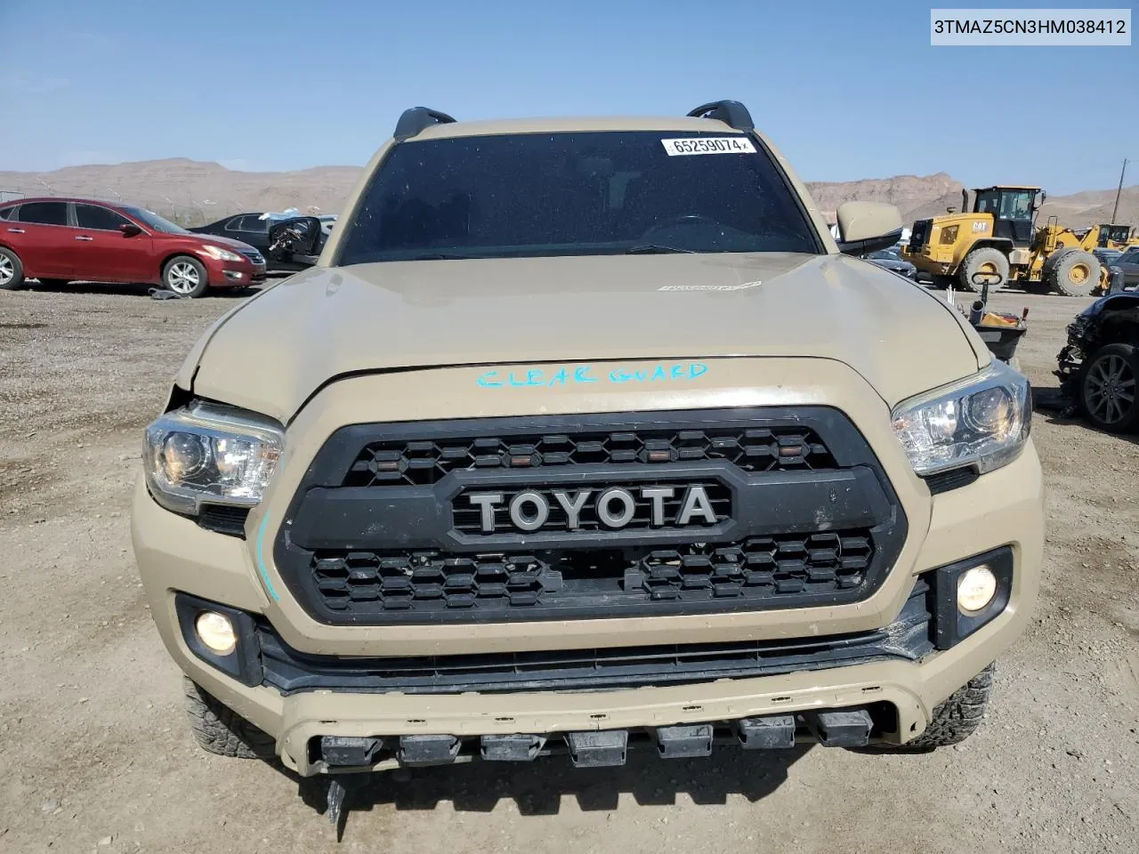 2017 Toyota Tacoma Double Cab VIN: 3TMAZ5CN3HM038412 Lot: 65259074