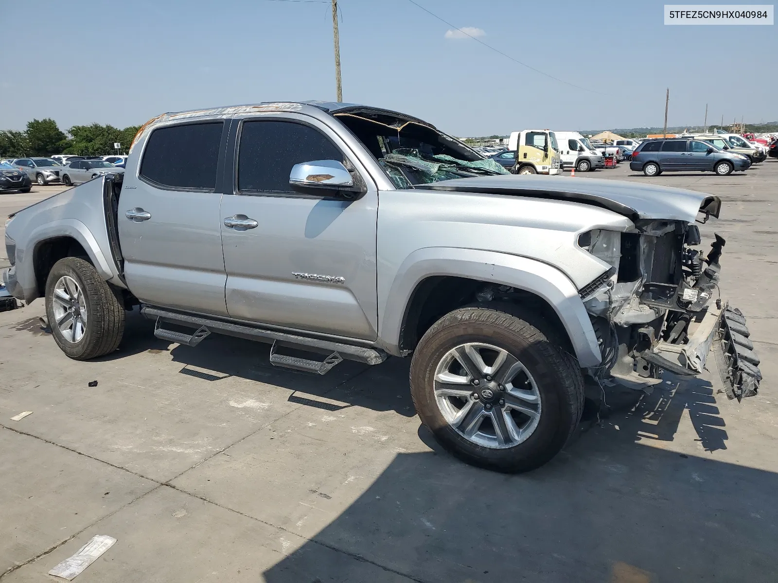 2017 Toyota Tacoma Double Cab VIN: 5TFEZ5CN9HX040984 Lot: 66551834