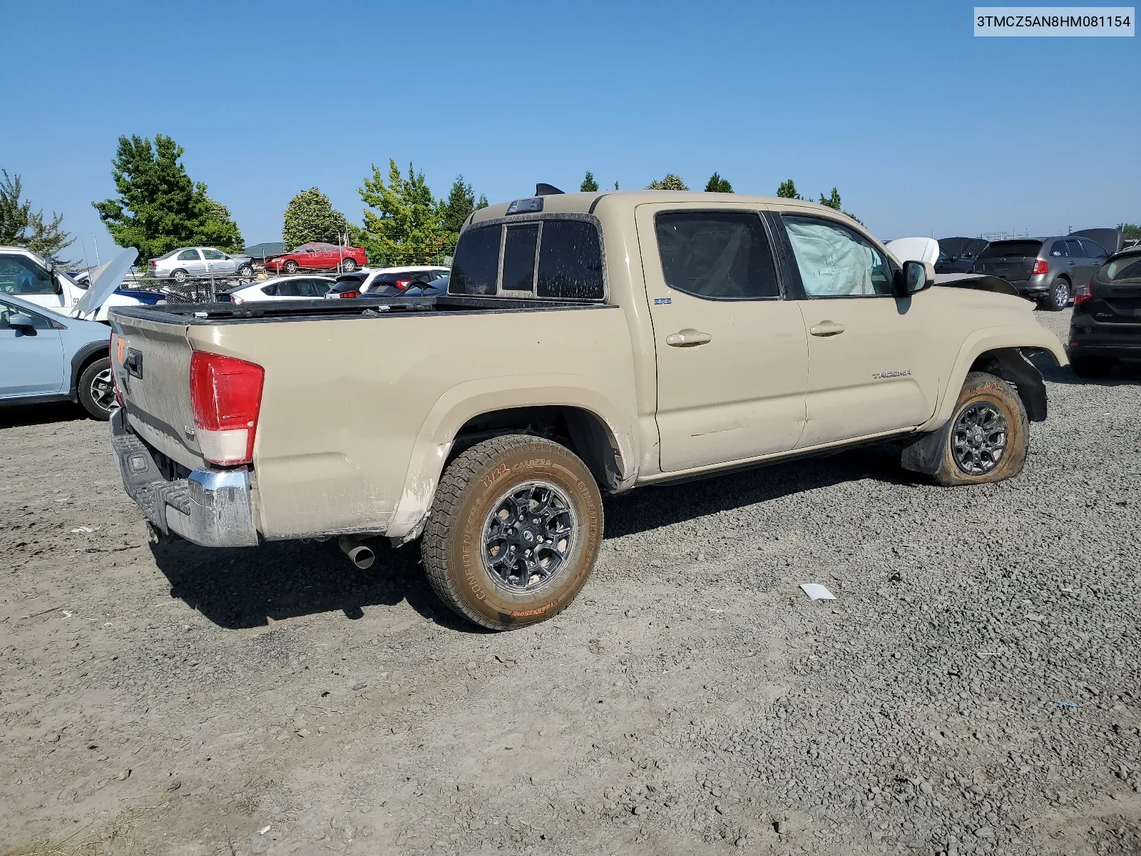 3TMCZ5AN8HM081154 2017 Toyota Tacoma Double Cab