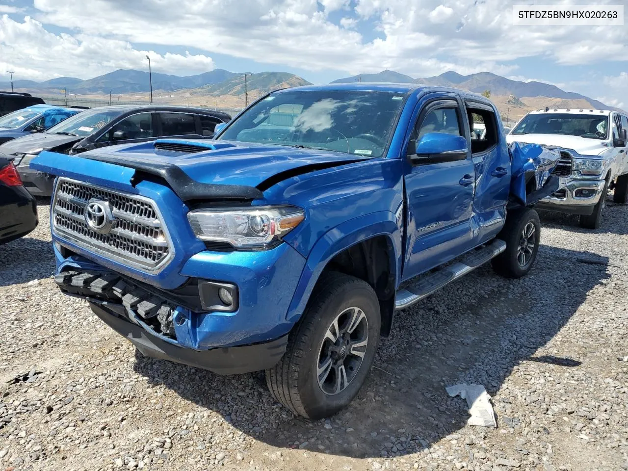 2017 Toyota Tacoma Double Cab VIN: 5TFDZ5BN9HX020263 Lot: 67268464