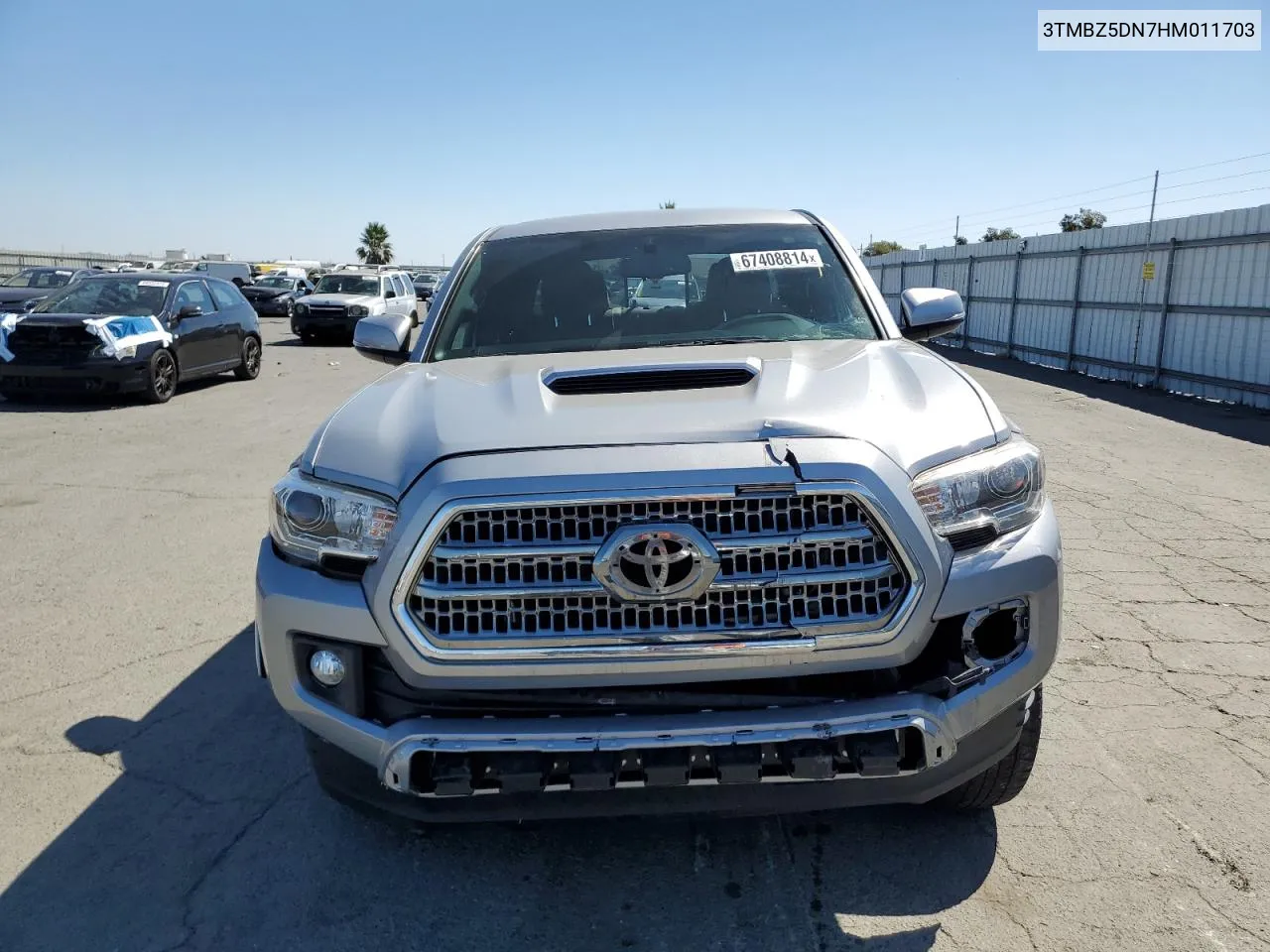 2017 Toyota Tacoma Double Cab VIN: 3TMBZ5DN7HM011703 Lot: 67408814