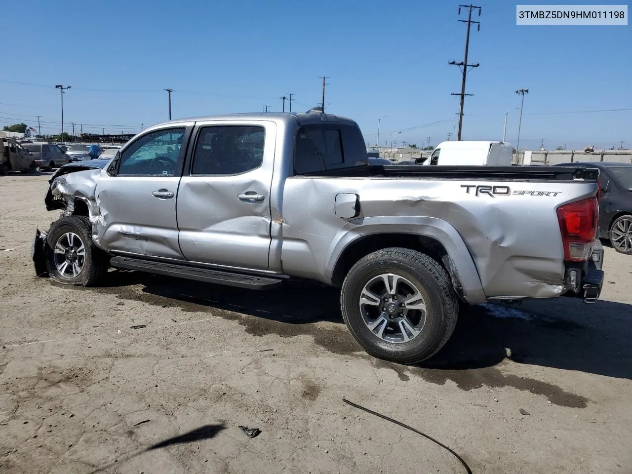 2017 Toyota Tacoma Double Cab VIN: 3TMBZ5DN9HM011198 Lot: 67496094