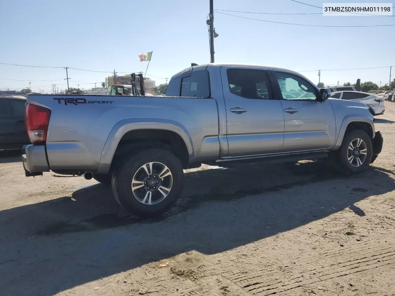 3TMBZ5DN9HM011198 2017 Toyota Tacoma Double Cab