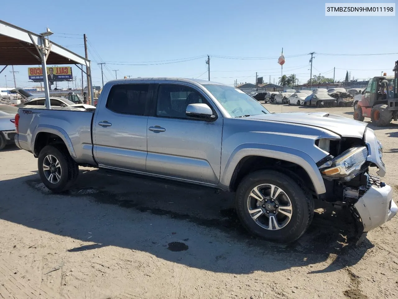 3TMBZ5DN9HM011198 2017 Toyota Tacoma Double Cab