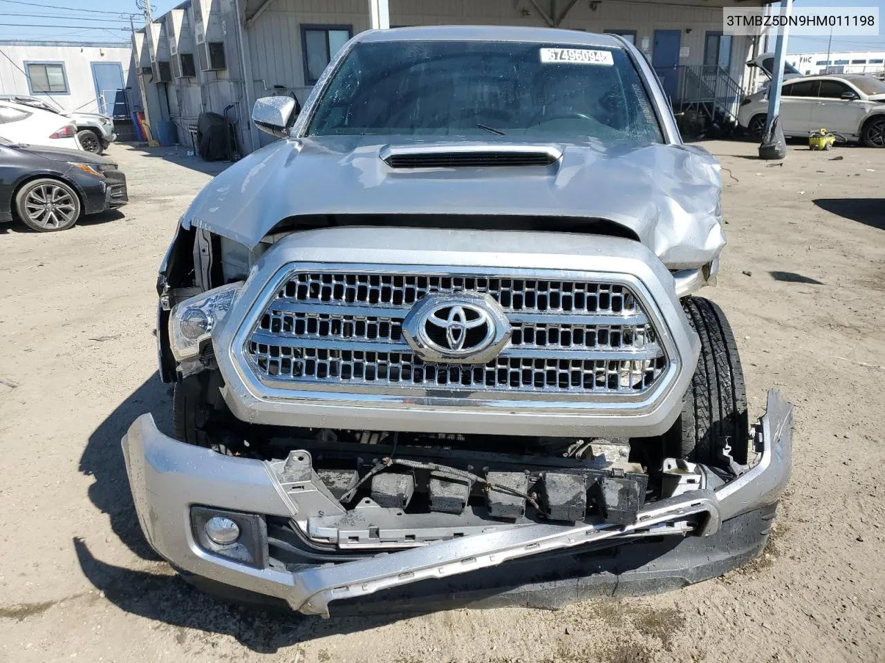 2017 Toyota Tacoma Double Cab VIN: 3TMBZ5DN9HM011198 Lot: 67496094