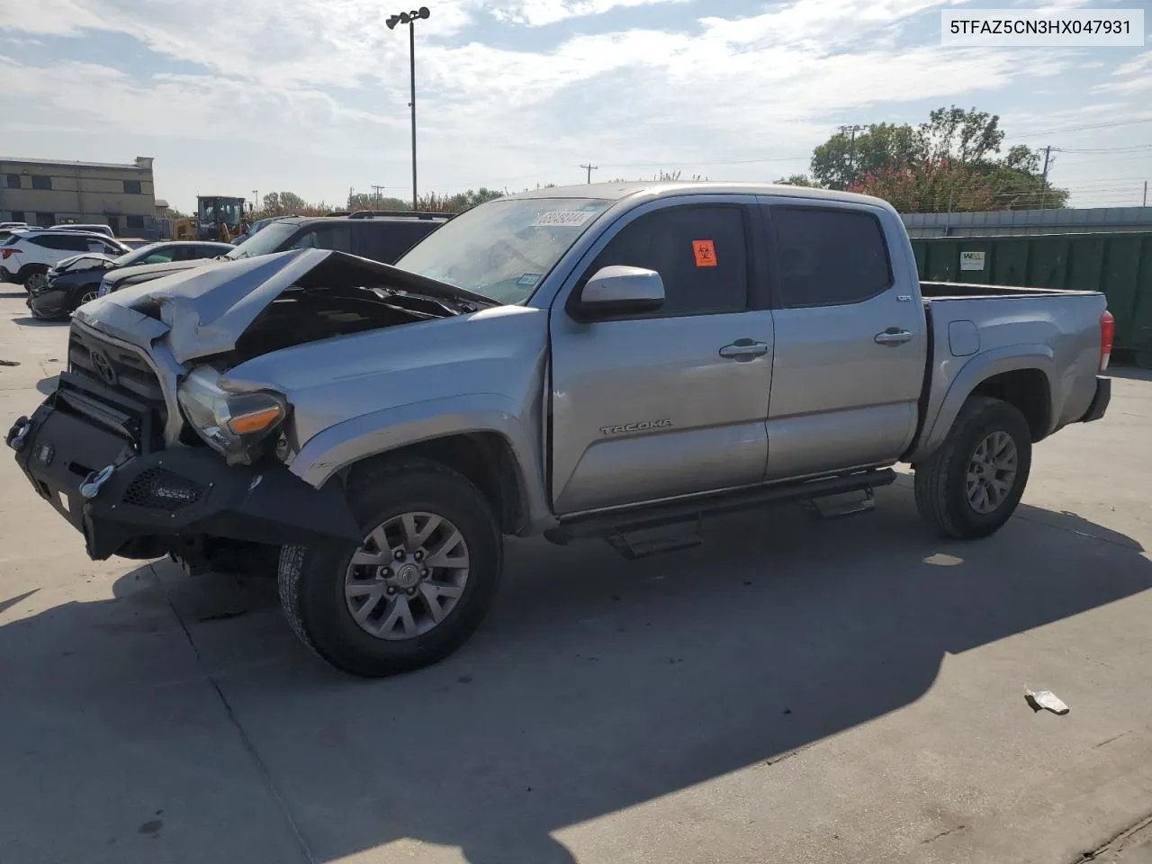 5TFAZ5CN3HX047931 2017 Toyota Tacoma Double Cab