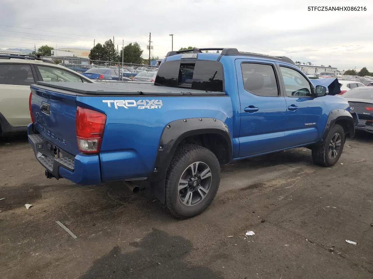 2017 Toyota Tacoma Double Cab VIN: 5TFCZ5AN4HX086216 Lot: 68160894