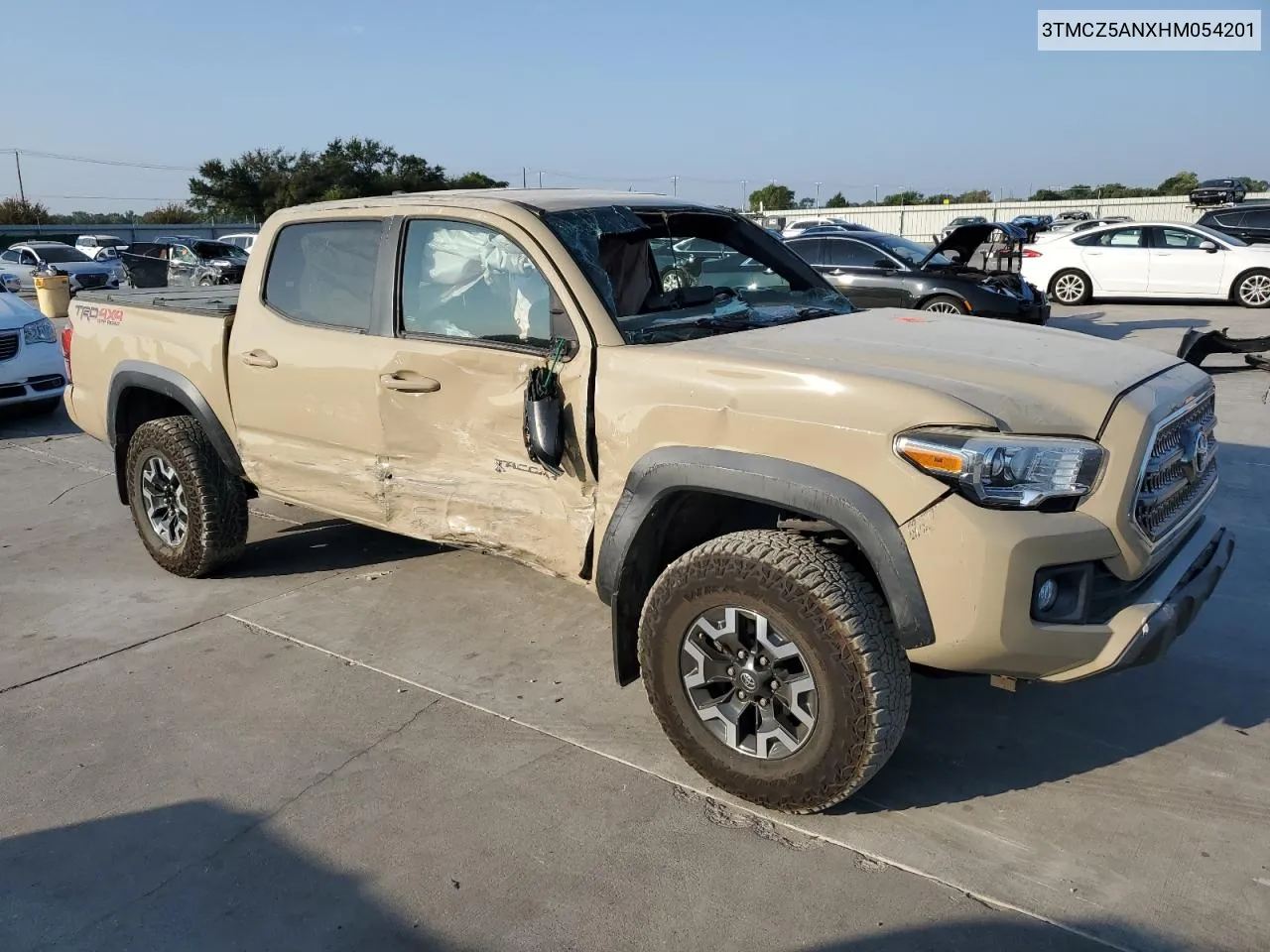 2017 Toyota Tacoma Double Cab VIN: 3TMCZ5ANXHM054201 Lot: 68191184