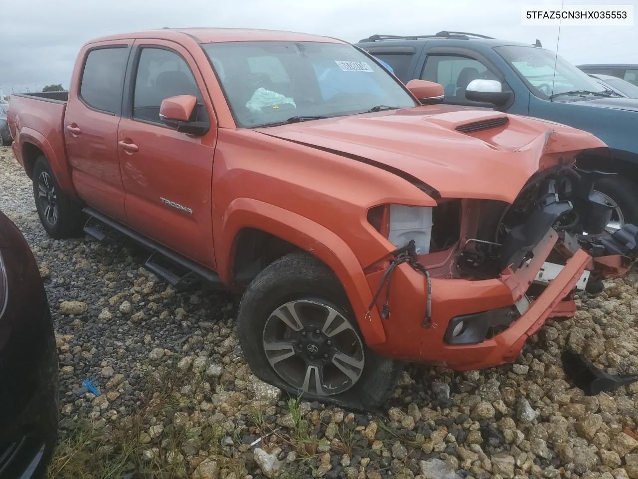 2017 Toyota Tacoma Double Cab VIN: 5TFAZ5CN3HX035553 Lot: 68789734