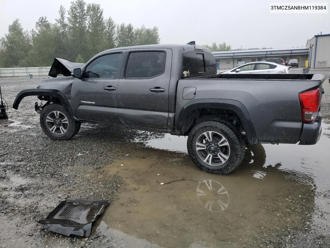 2017 Toyota Tacoma Double Cab VIN: 3TMCZ5AN8HM119384 Lot: 68903614