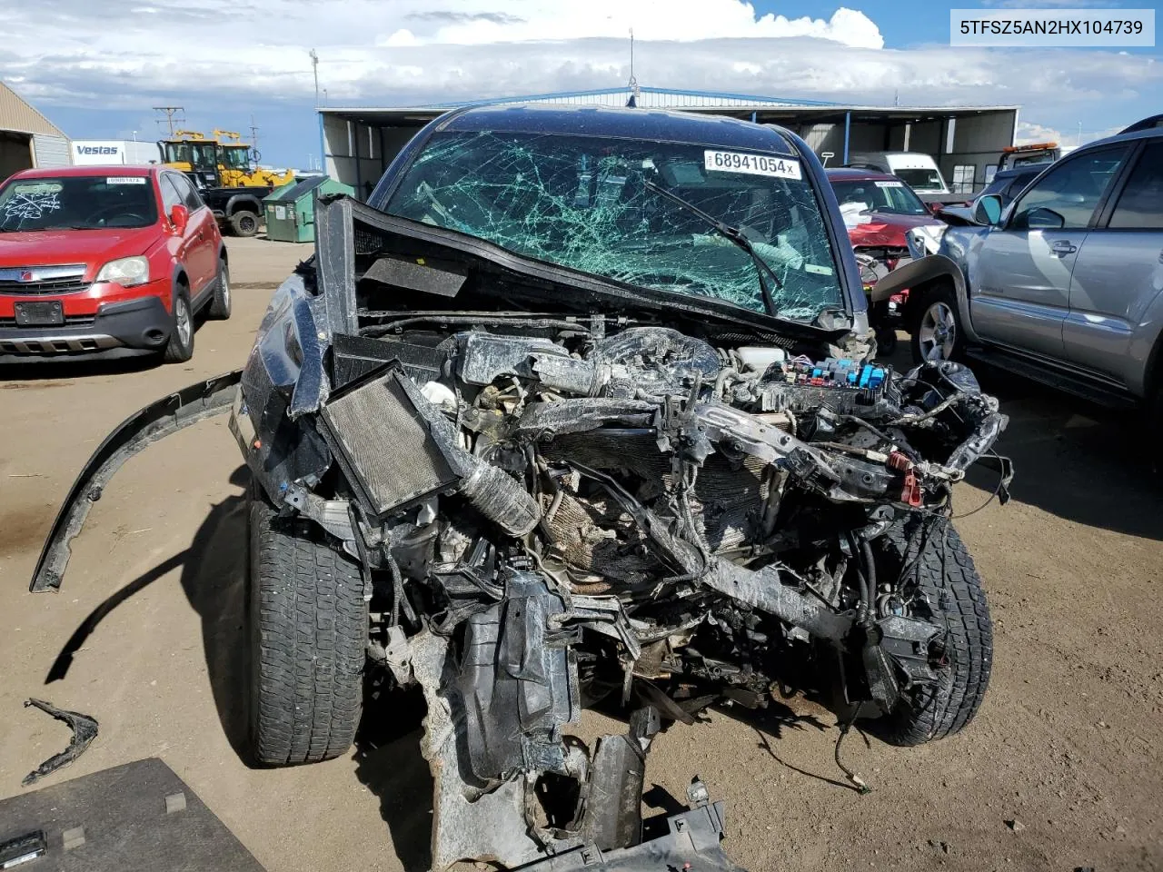 5TFSZ5AN2HX104739 2017 Toyota Tacoma Access Cab