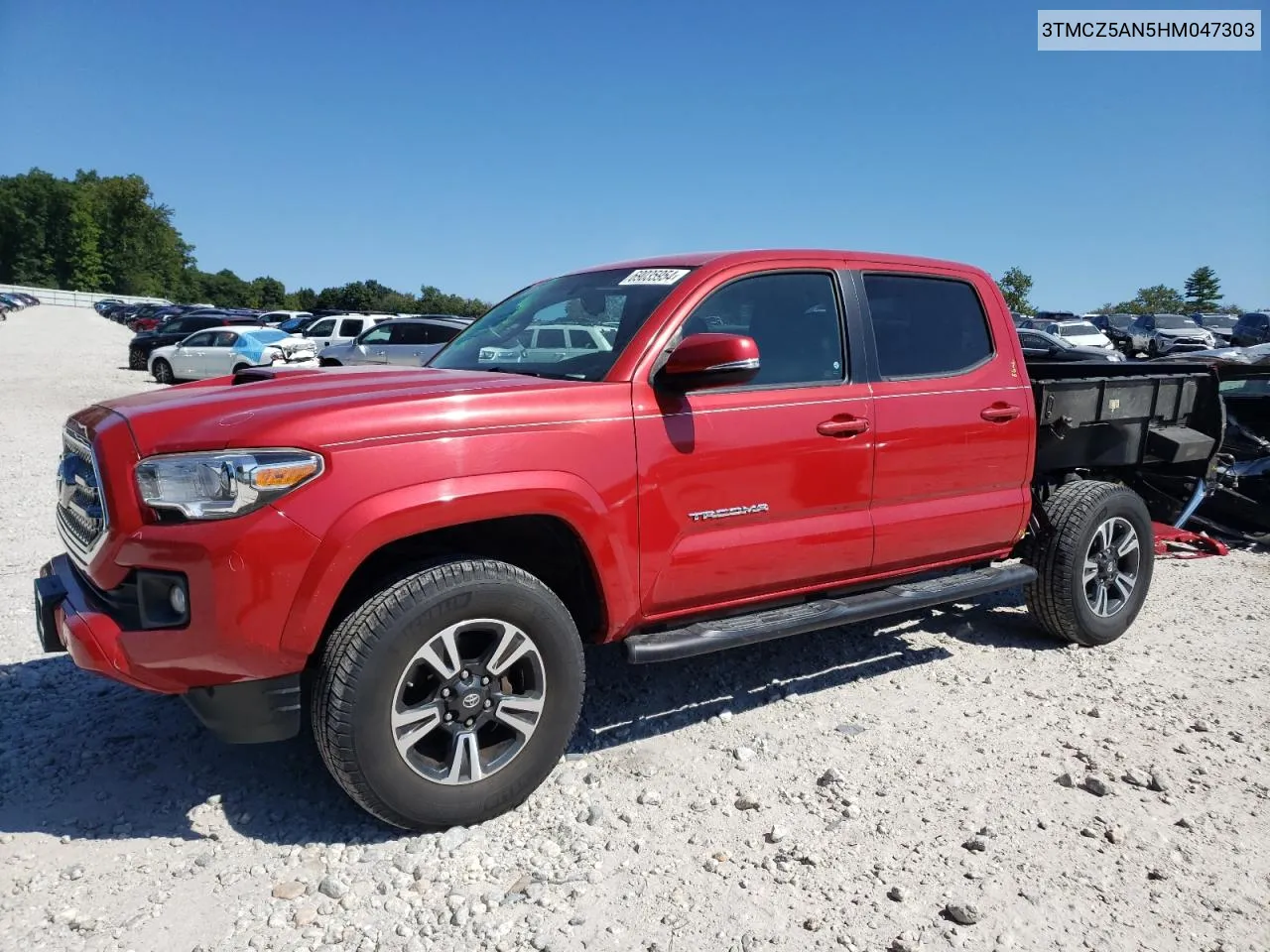 2017 Toyota Tacoma Double Cab VIN: 3TMCZ5AN5HM047303 Lot: 69035954