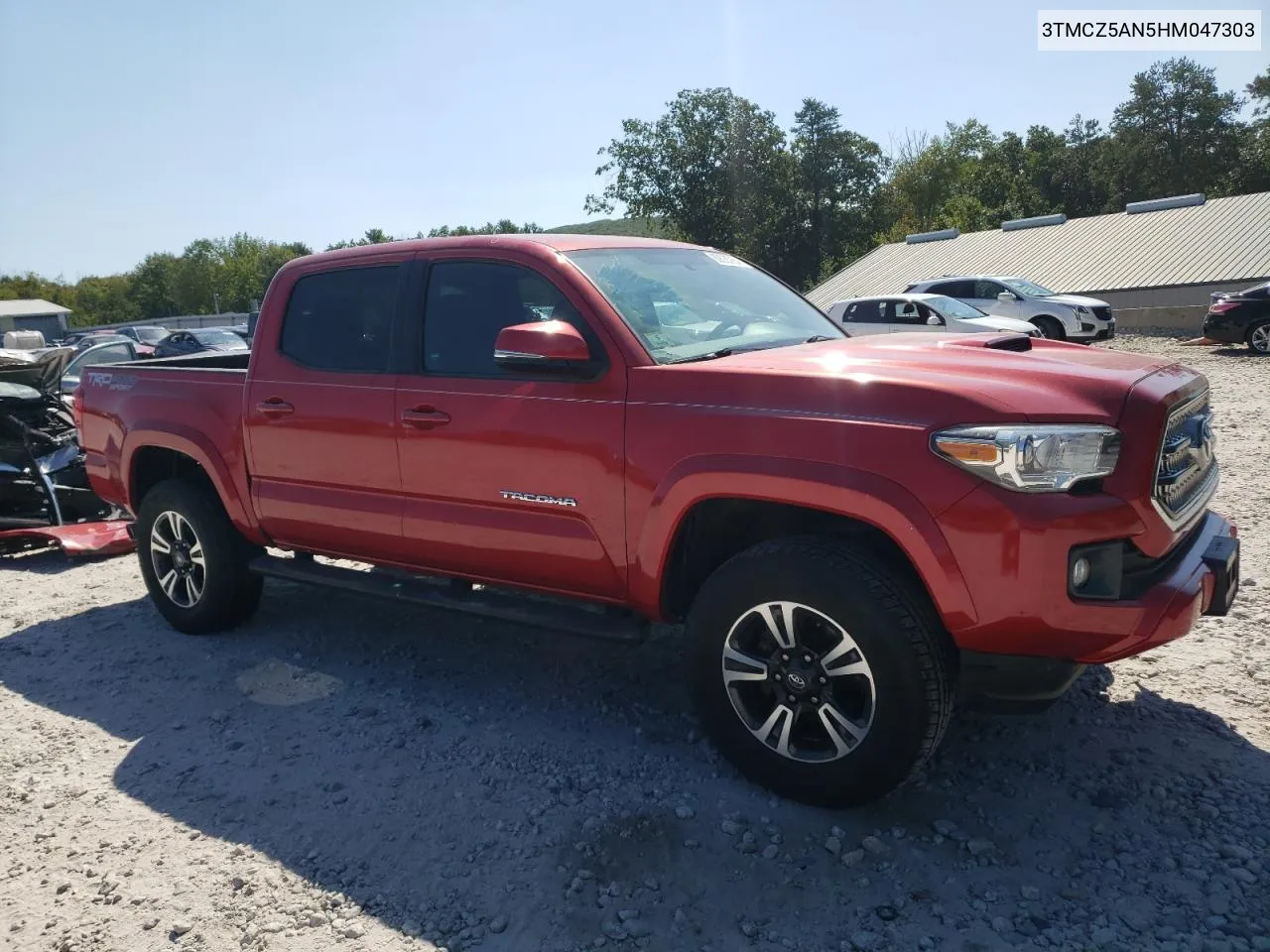 3TMCZ5AN5HM047303 2017 Toyota Tacoma Double Cab