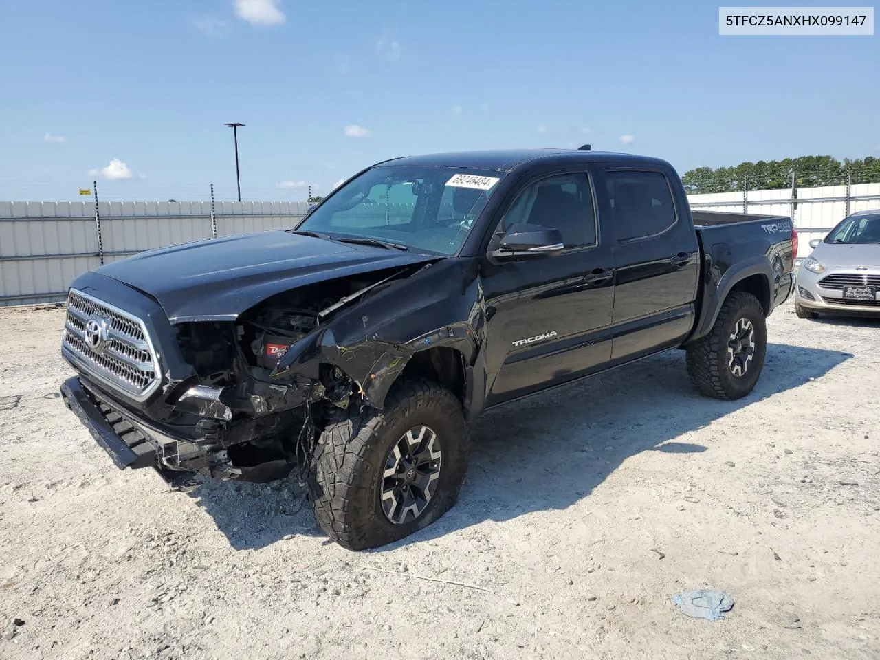 5TFCZ5ANXHX099147 2017 Toyota Tacoma Double Cab