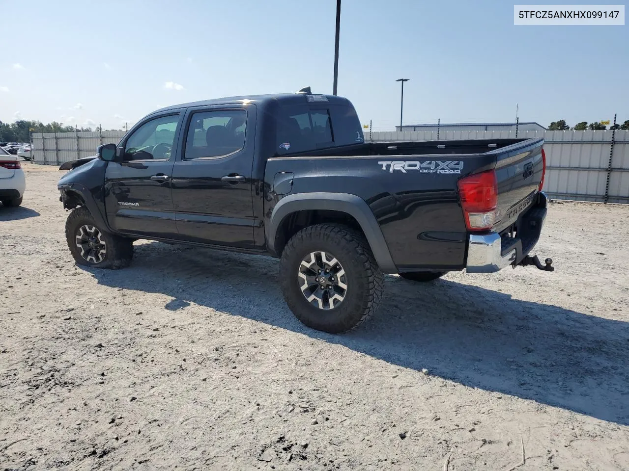 5TFCZ5ANXHX099147 2017 Toyota Tacoma Double Cab