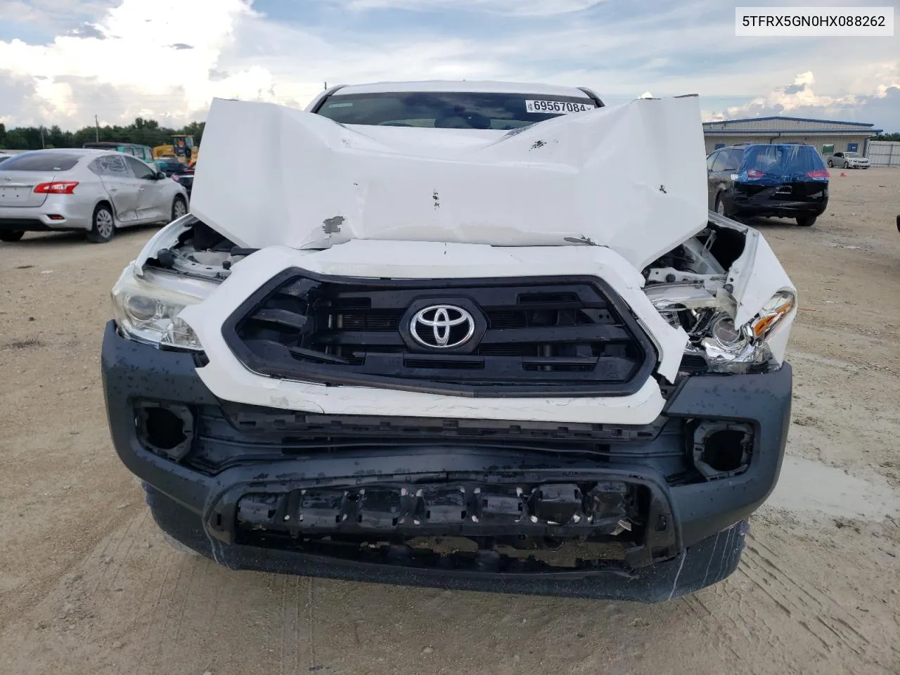 2017 Toyota Tacoma Access Cab VIN: 5TFRX5GN0HX088262 Lot: 69567084