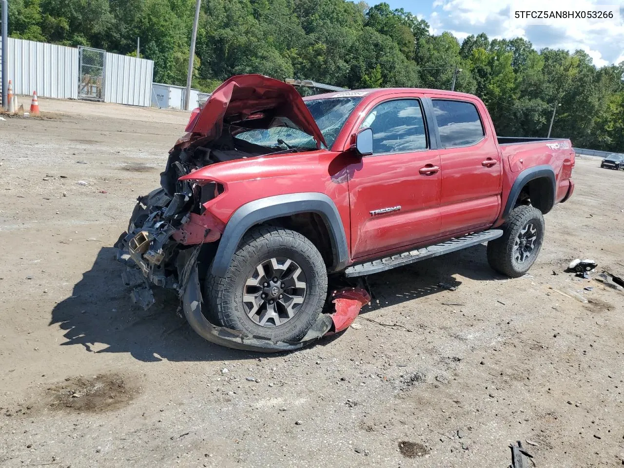 2017 Toyota Tacoma Double Cab VIN: 5TFCZ5AN8HX053266 Lot: 69568554