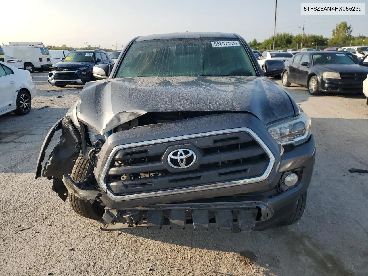 2017 Toyota Tacoma Access Cab VIN: 5TFSZ5AN4HX056239 Lot: 69807154