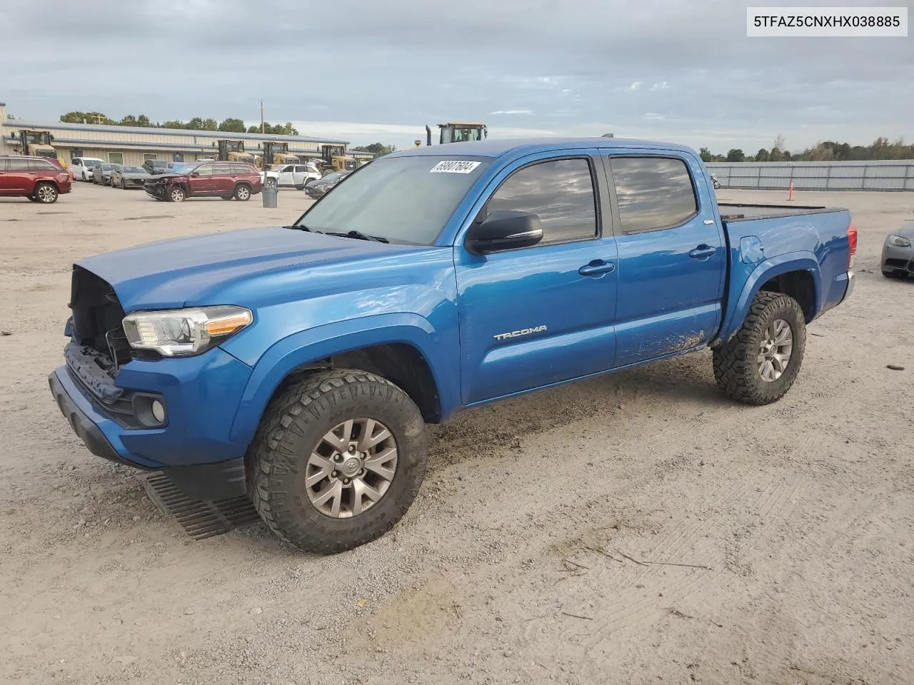 5TFAZ5CNXHX038885 2017 Toyota Tacoma Double Cab