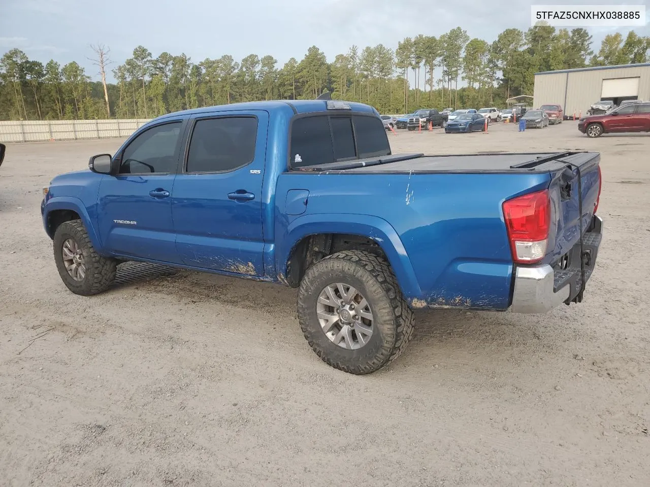 5TFAZ5CNXHX038885 2017 Toyota Tacoma Double Cab