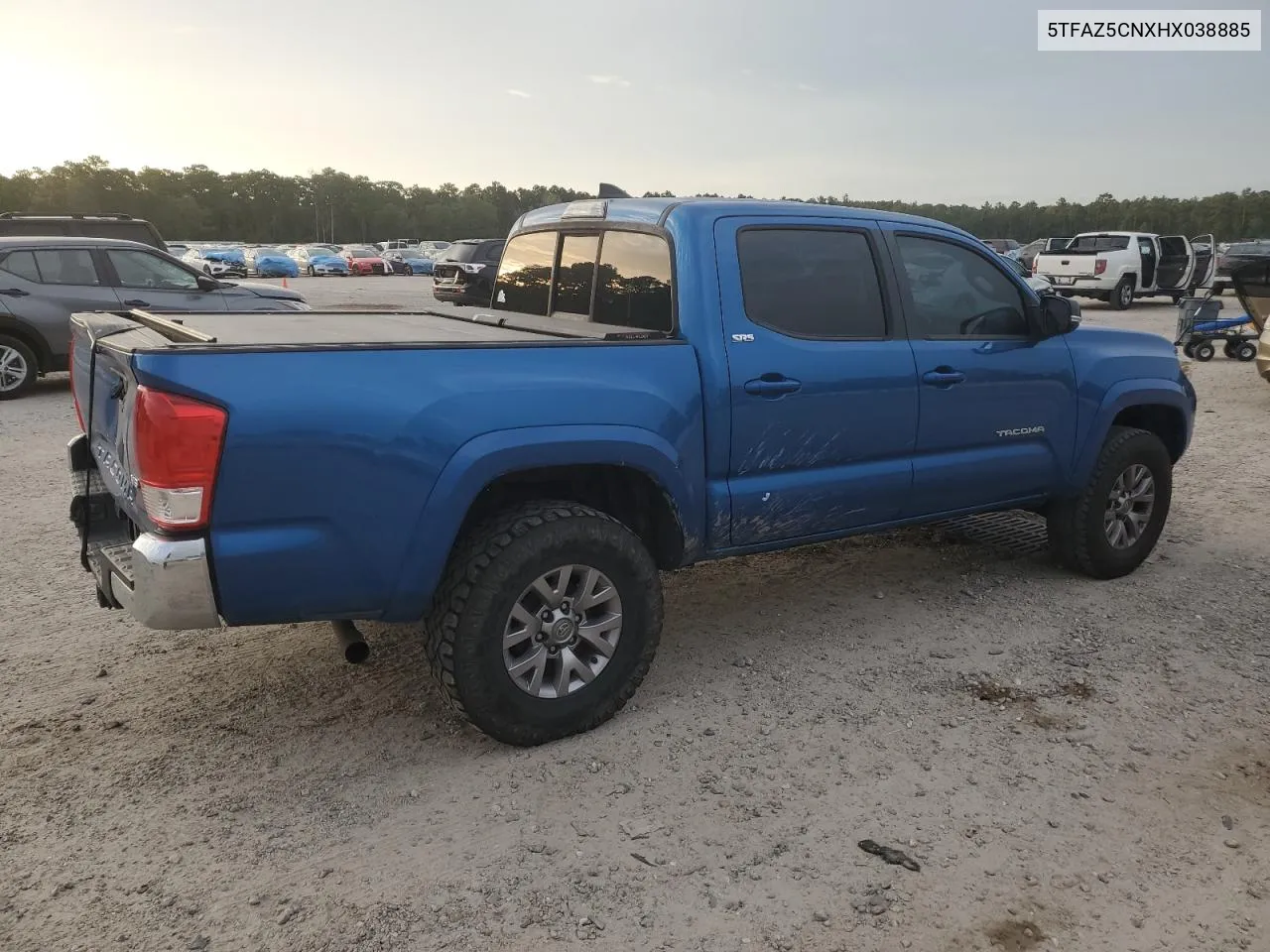 2017 Toyota Tacoma Double Cab VIN: 5TFAZ5CNXHX038885 Lot: 69807604