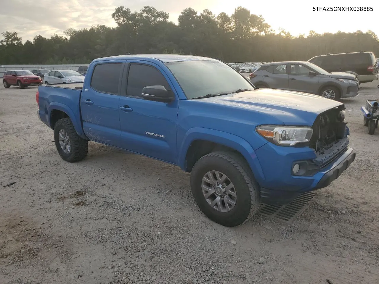 2017 Toyota Tacoma Double Cab VIN: 5TFAZ5CNXHX038885 Lot: 69807604