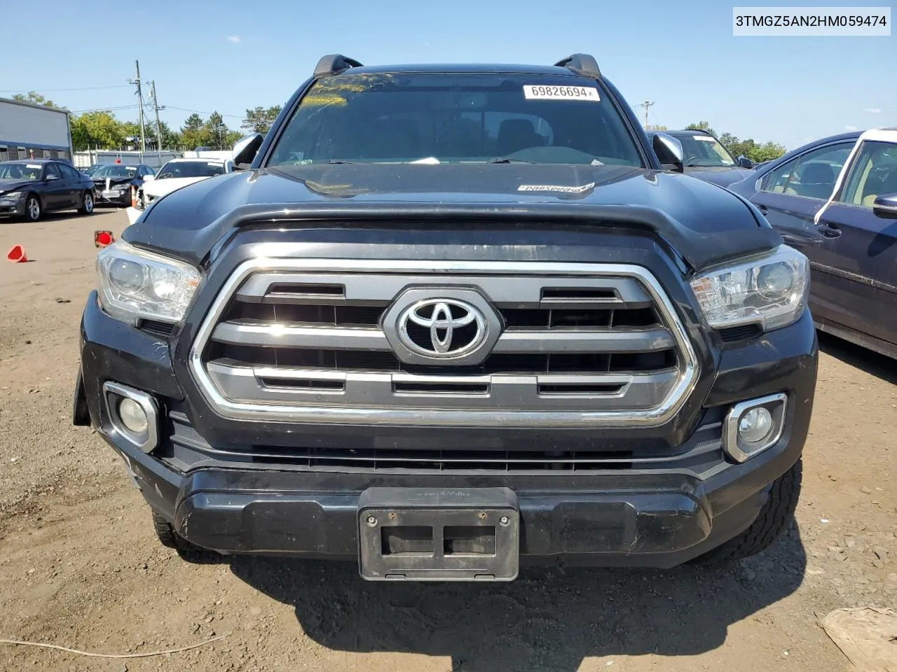 3TMGZ5AN2HM059474 2017 Toyota Tacoma Double Cab