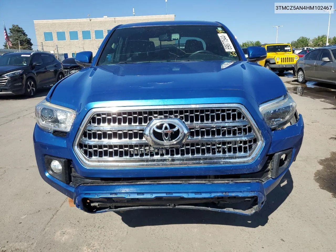 2017 Toyota Tacoma Double Cab VIN: 3TMCZ5AN4HM102467 Lot: 69877544