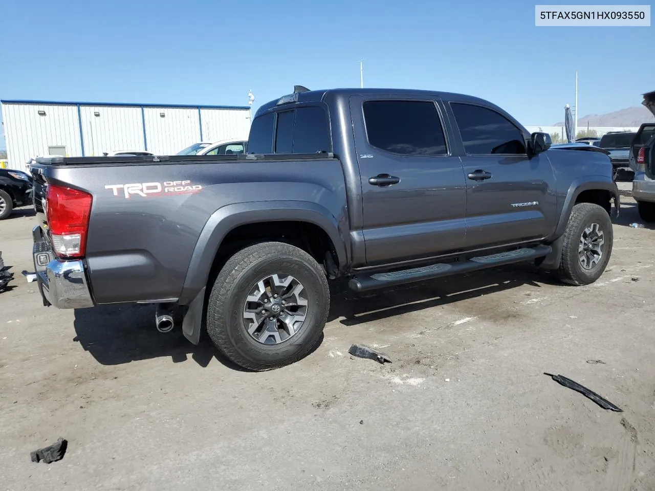 2017 Toyota Tacoma Double Cab VIN: 5TFAX5GN1HX093550 Lot: 69878194