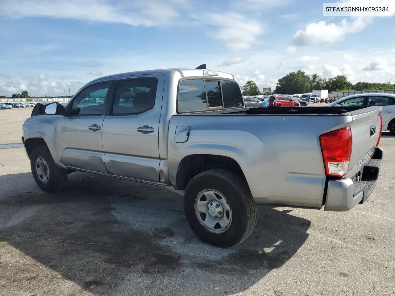 2017 Toyota Tacoma Double Cab VIN: 5TFAX5GN9HX095384 Lot: 70085484