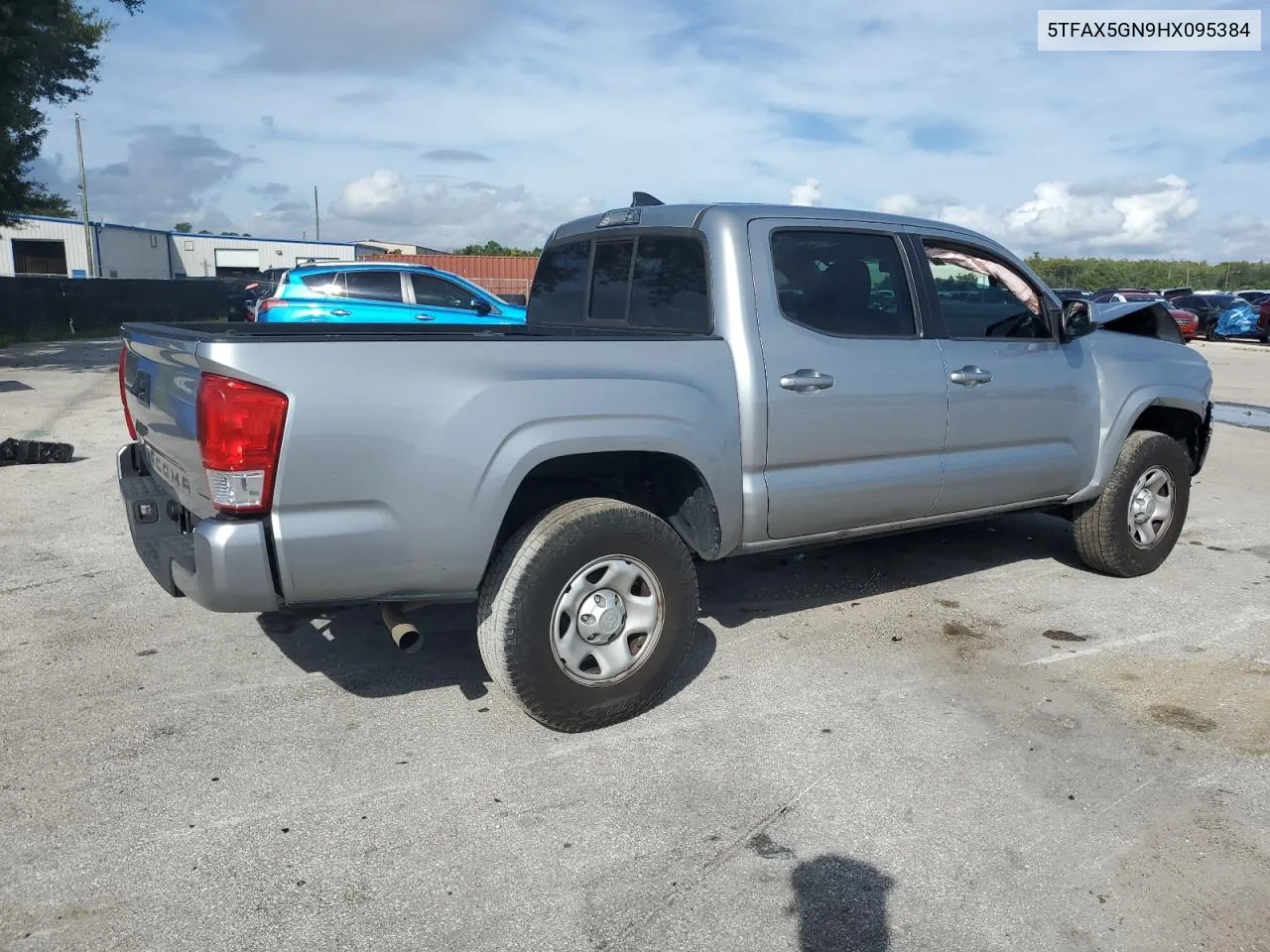 2017 Toyota Tacoma Double Cab VIN: 5TFAX5GN9HX095384 Lot: 70085484