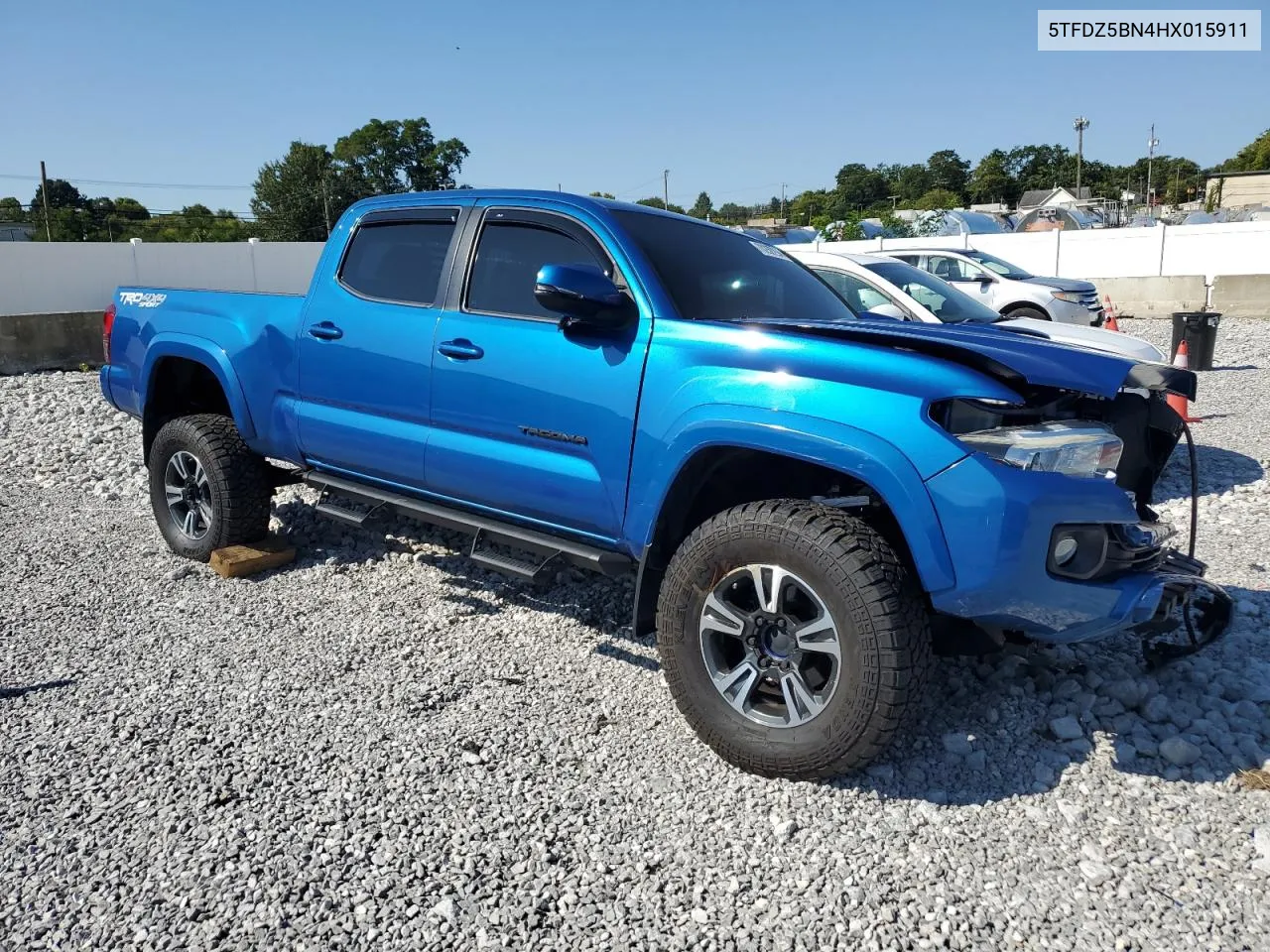 2017 Toyota Tacoma Double Cab VIN: 5TFDZ5BN4HX015911 Lot: 70259254