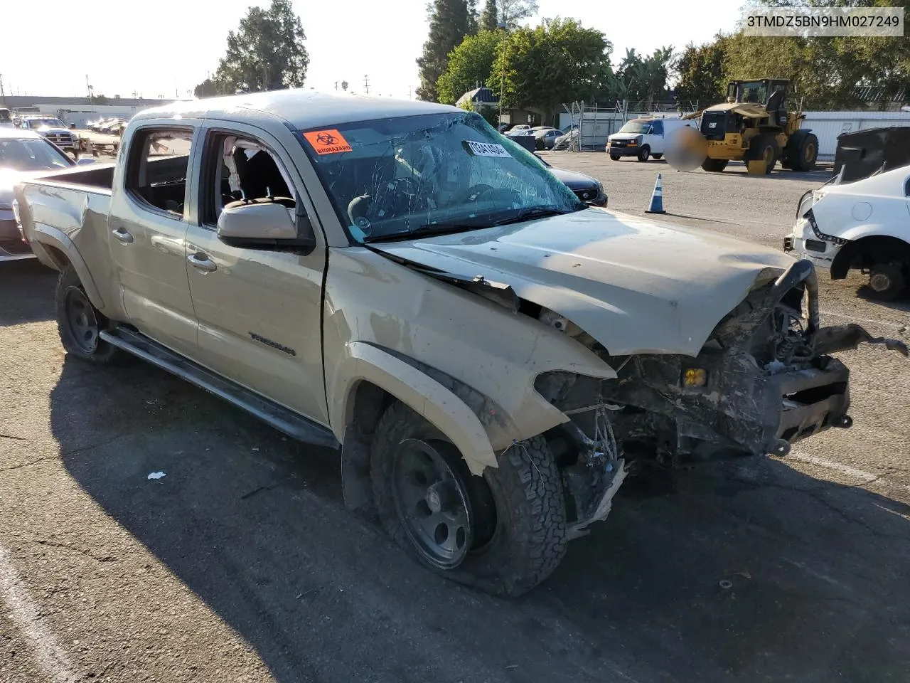 3TMDZ5BN9HM027249 2017 Toyota Tacoma Double Cab